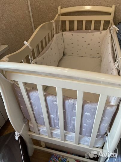 Бортики в детскую кроватку