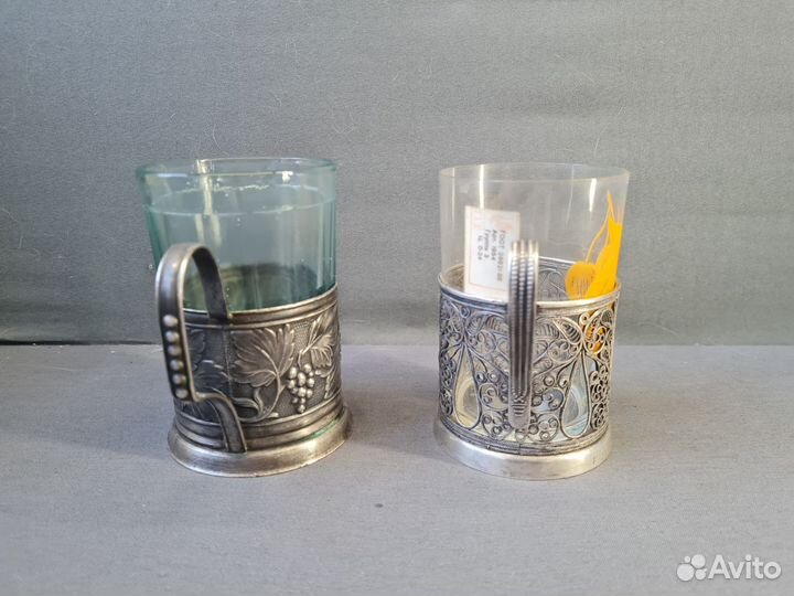 Подстаканник мельхиор