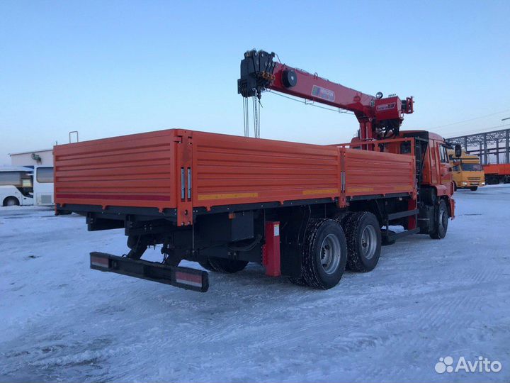 КАМАЗ 65115-3094-48 с КМУ, 2024