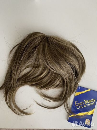 Челка на заколках новая