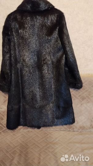 Шуба женская нутрия