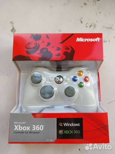 Джойстик белый для пк