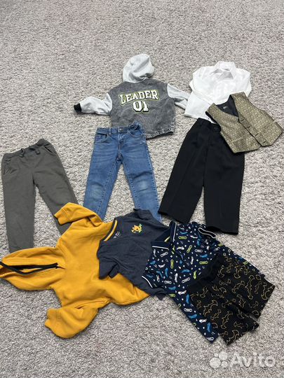 Вещи пакетомдля мальчика 5 лет