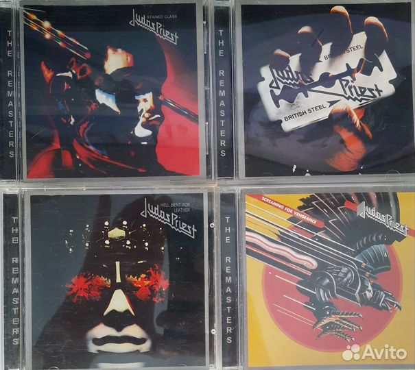 Cd диски Judas Priest 12 шт