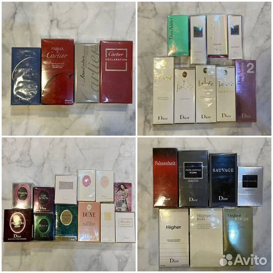 Оригинальный парфюм упаковки полноразмеры часть 1