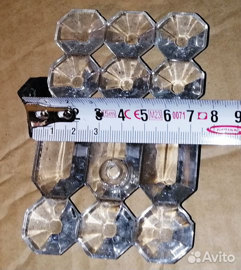 Хрустальная пластина для люстры СССР