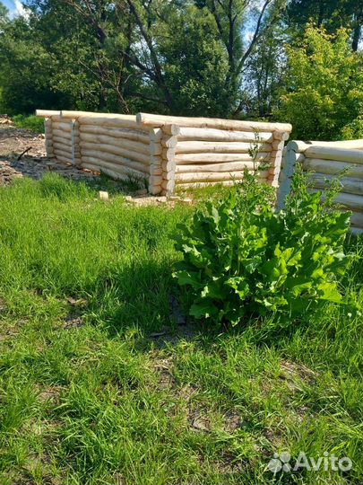 Срубы липовые