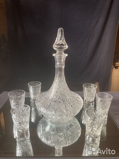 Графин хрустальный СССР