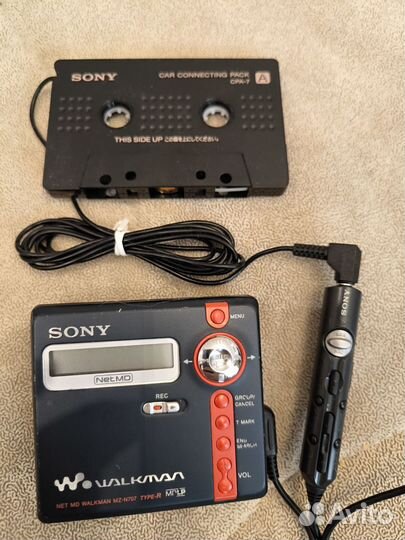 Sony walkman minidisk recorder mz-n707