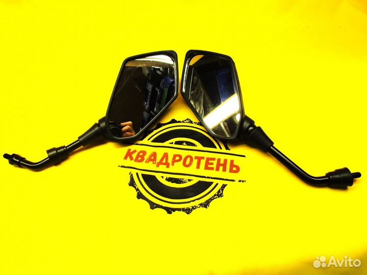 Зеркала остро-закругленные заднего вида cfmoto