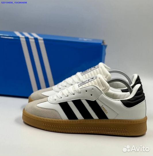 Кроссовки Adidas Samba White (Арт.46815)