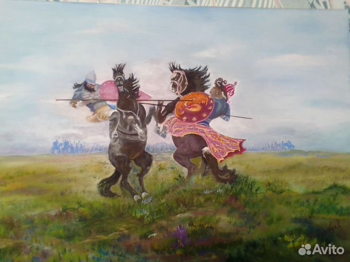 Живопись маслом на холсте