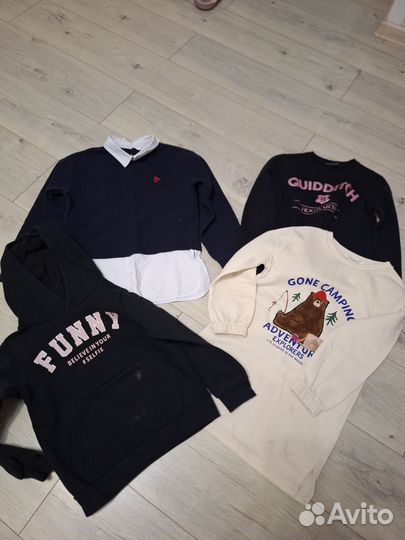 Вещи пакетом на девочку 128-134