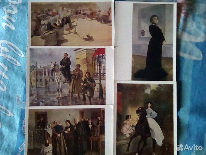 Открытки из набора 1961г