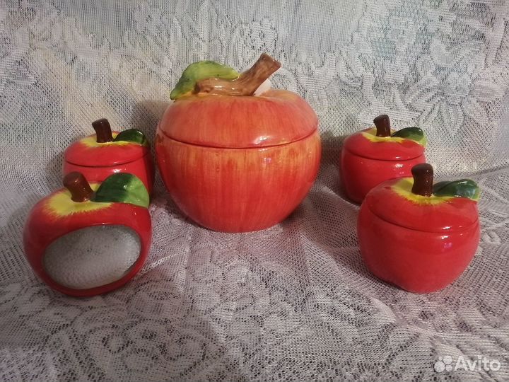 Керамический набор яблочко