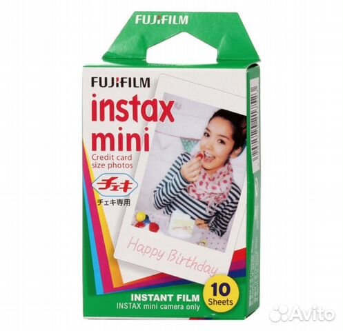 Картридж для Fujifilm Instax Mini Glossy 10 штук
