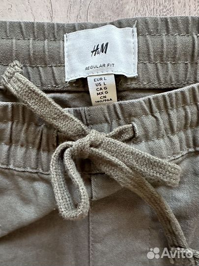 Джинсы чинос брюки HM L