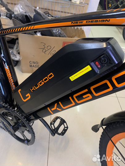 Электрический велосипед kugoo 27,5