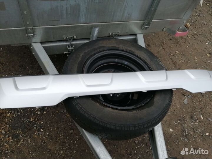 Накладка бампера renault duster