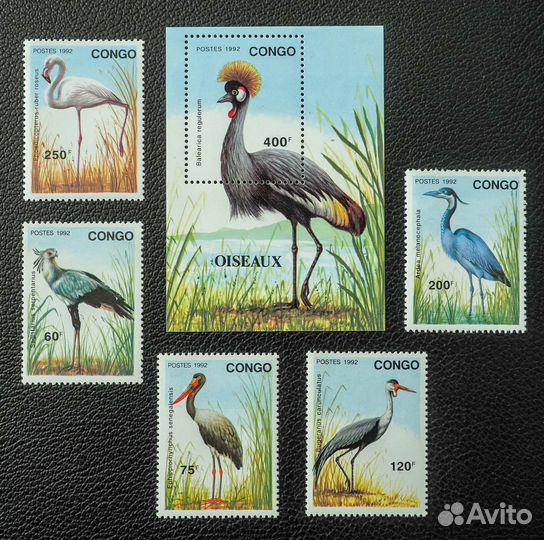 Марки не гашеные фауна 11