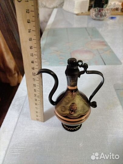 Кувшинчик маленький латунь