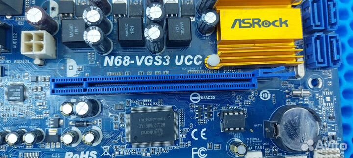 Материнская плата ASRock N68-VGS3 UCC Socket AM3