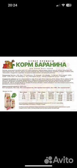 Корм для собак The Best Super Premium