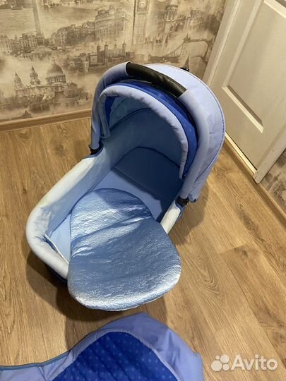 Коляска 2 в 1 Riko Blanca