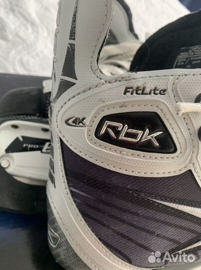 Коньки хоккейные детские SK RBK 4K JR D