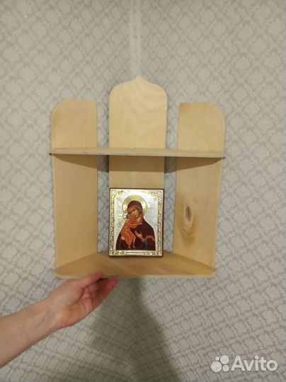 Полка под иконы, изготовление