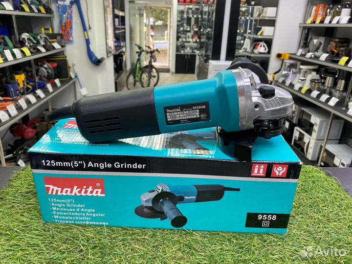 Болгарка Аналог Makita 9558 125мм, регулировка обо