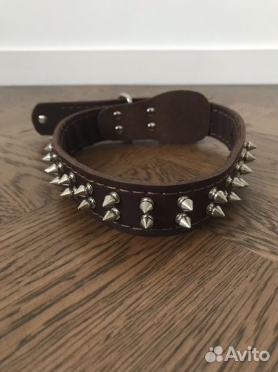 Ошейник для собак. Натуральная кожа