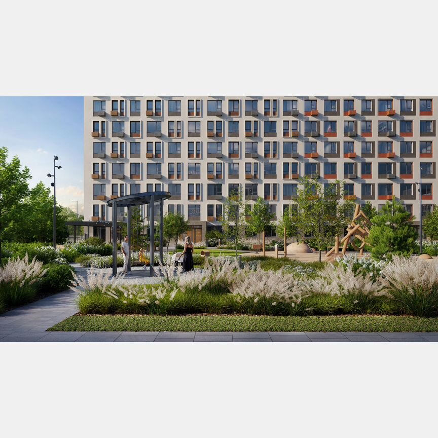 1-к. квартира, 40,1 м², 9/15 эт.