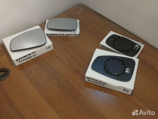 Полотно зеркала renault megane clio scenic fluence