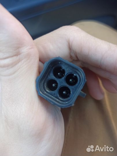 Фишка с кислородного датчика bosch 0258005133