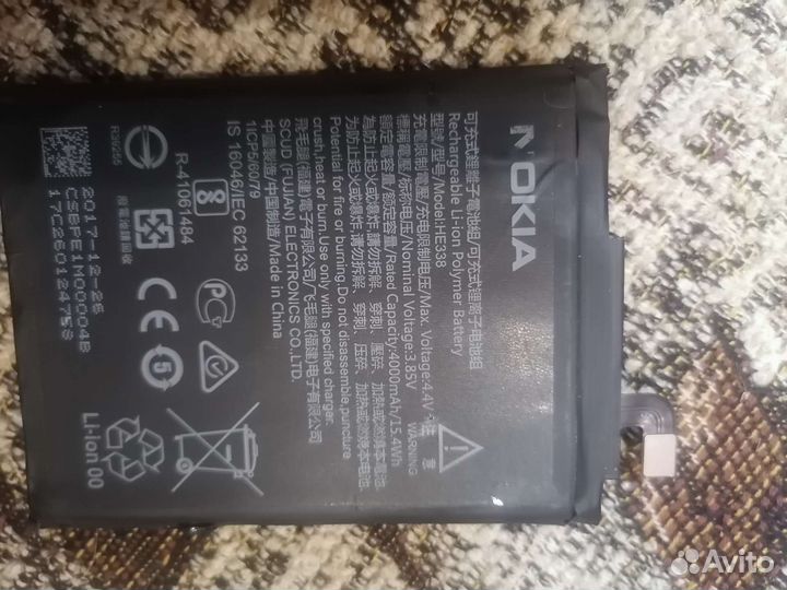 Нокия баторейка HE338