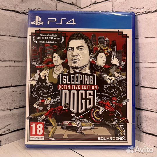 Игра для PS4 Sleeping Dogs