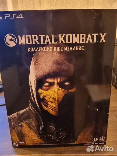 Коллекционное издание Mortal Kombat X фигурка