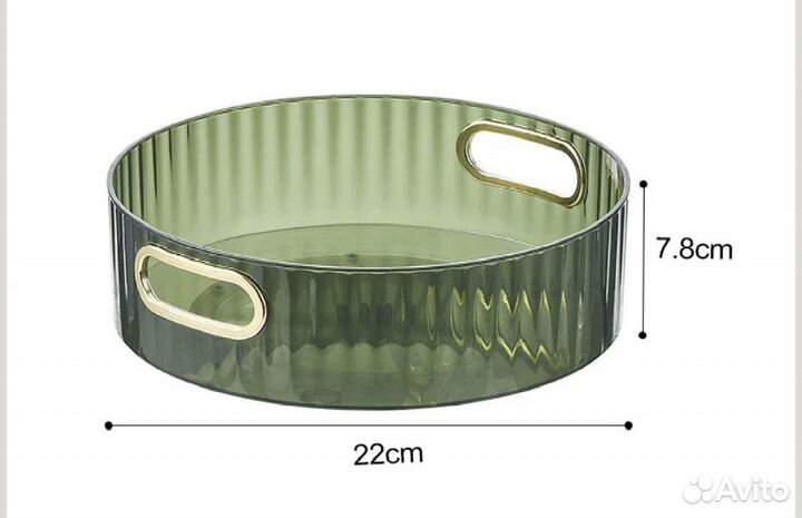 Вращающийся поднос органайзер для дома