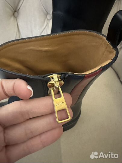 Новые ботинки Gucci 37,5 оригинал