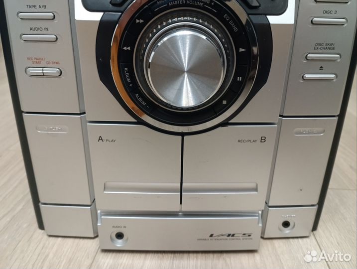 Музыкальный центр Sony MHC-RG475S без колонок