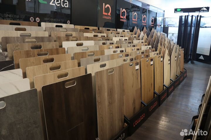 Кварвиниловая плитка под ключ