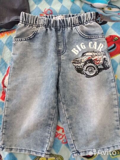 Джинсовые шорты 128