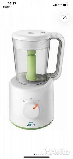 Блендер пароварка Philips Avent