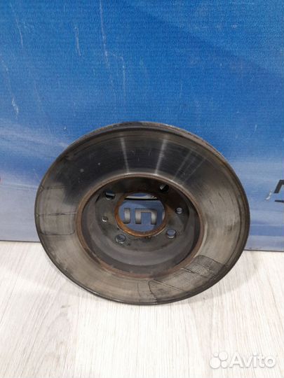 Тормозной диск перед Hyundai solaris Лев, Прав