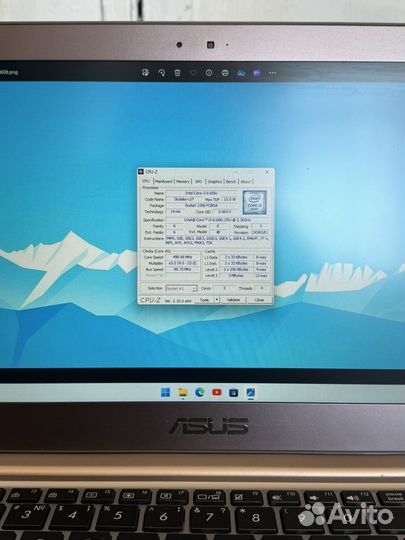 Ноутбук asus ZenBook UX305CA