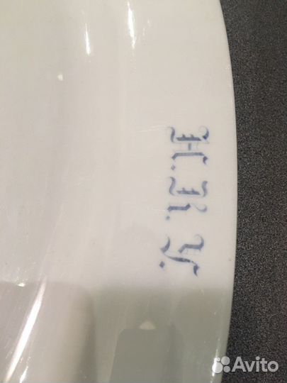 Тарелка декоративная фарфор