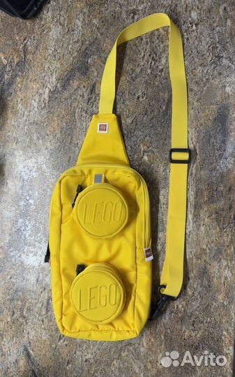 Lego сумка жёлтая