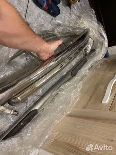 Обвес Hyundai IX-35 - Защита порогов и бамперов