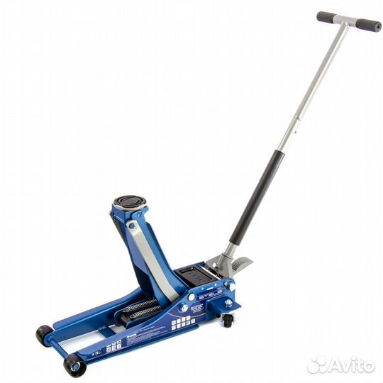 Домкрат гидравлический подкатной 3 т, быстрый подъ